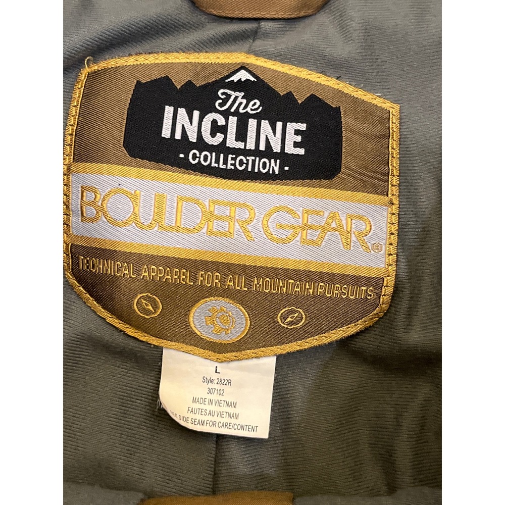 Boulder Gear Incline Collection Mens Brown Ski Snowboard Pants 2822R‎ Size L